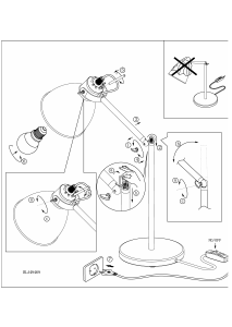 Bruksanvisning Eglo 49469 Lampa