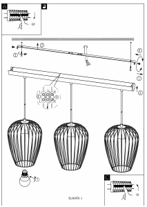 Bruksanvisning Eglo 49478 Lampa