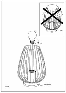 Bruksanvisning Eglo 49481 Lampa