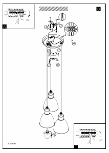 Bruksanvisning Eglo 49493 Lampa