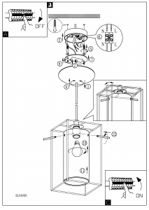 Bruksanvisning Eglo 49495 Lampa