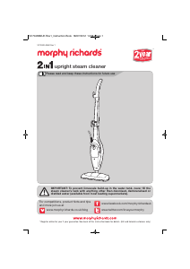 Bruksanvisning Morphy Richards 70495 Ångtvätt
