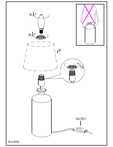 Bruksanvisning Eglo 49604 Lampa