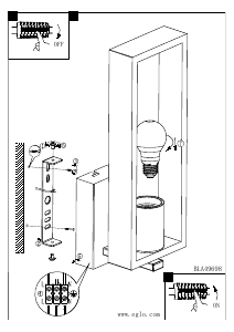 Bruksanvisning Eglo 49698 Lampa