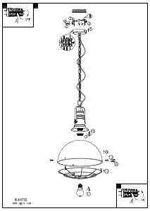 Bruksanvisning Eglo 49742 Lampa