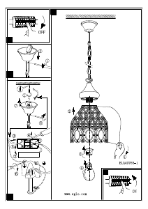 Bruksanvisning Eglo 49765 Lampa