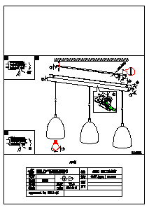 説明書 Eglo 49871 ランプ