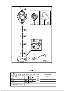 Bruksanvisning Eglo 49994 Lampa