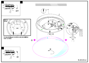 Bruksanvisning Eglo 81635 Lampa