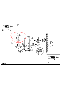 Bruksanvisning Eglo 82752 Lampa