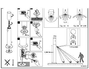 Bruksanvisning Eglo 83281 Lampa