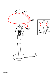 Bruksanvisning Eglo 85104 Lampa