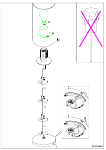 Bruksanvisning Eglo 85982 Lampa