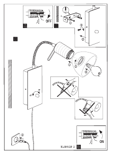 Bruksanvisning Eglo 86428 Lampa