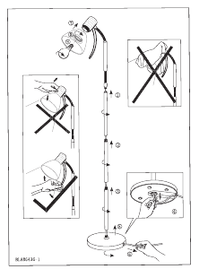 Bruksanvisning Eglo 86431 Lampa