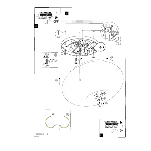 Bruksanvisning Eglo 86812 Lampa