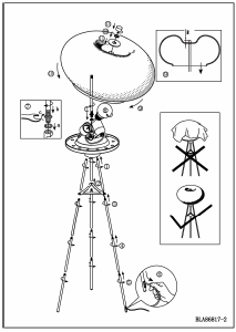 Bruksanvisning Eglo 86817 Lampa