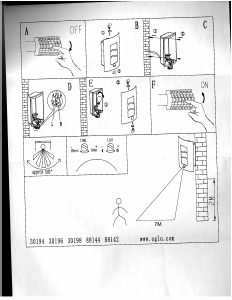 説明書 Eglo 88144 ランプ