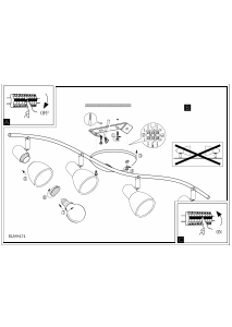 説明書 Eglo 88474 ランプ
