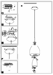 Bruksanvisning Eglo 88853 Lampa