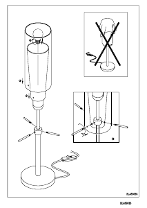 Bruksanvisning Eglo 89835 Lampa