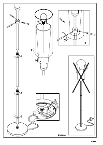 Bruksanvisning Eglo 89836 Lampa