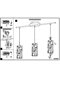 Bruksanvisning Eglo 90048 Lampa