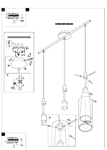 Bruksanvisning Eglo 90305 Lampa