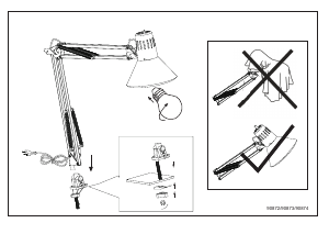 Bruksanvisning Eglo 90872 Lampa