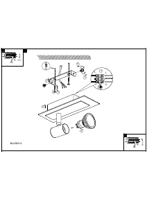 Bruksanvisning Eglo 90914 Lampa