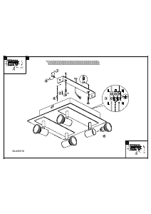 説明書 Eglo 90916 ランプ