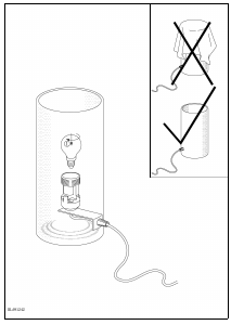 Bruksanvisning Eglo 91242 Lampa