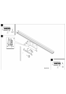 Bruksanvisning Eglo 91365 Lampa