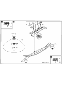 Bruksanvisning Eglo 91433 Lampa