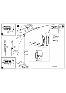 Bruksanvisning Eglo 92206 Lampa