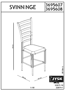 Manual JYSK Svinninge Chair