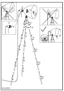 説明書 Eglo 92891 ランプ