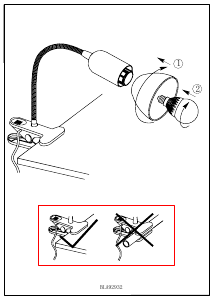 Bruksanvisning Eglo 92932 Lampa