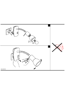 Bruksanvisning Eglo 92935 Lampa