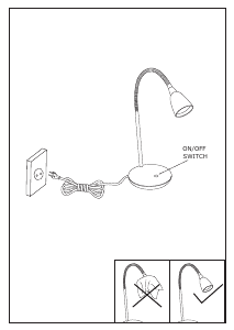 Bruksanvisning Eglo 93078 Lampa