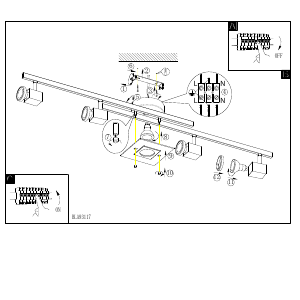 Bruksanvisning Eglo 93117 Lampa