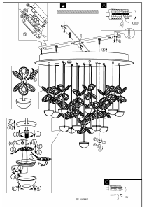 Bruksanvisning Eglo 93662 Lampa