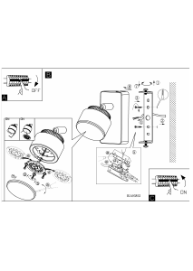 Bruksanvisning Eglo 93852 Lampa