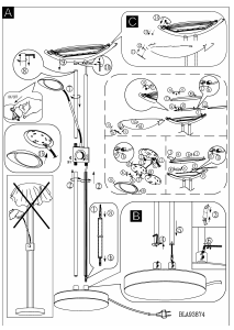 説明書 Eglo 93876 ランプ