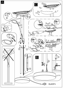 説明書 Eglo 93877 ランプ