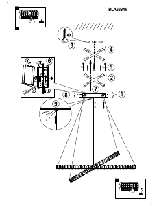 Bruksanvisning Eglo 93946 Lampa