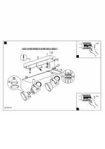 Bruksanvisning Eglo 94145 Lampa