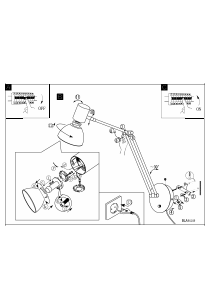 Bruksanvisning Eglo 94149 Lampa