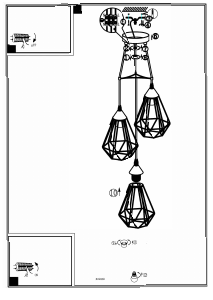 Bruksanvisning Eglo 94191 Lampa