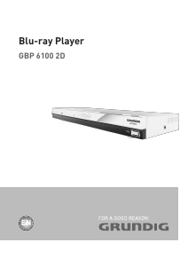 Bruksanvisning Grundig GBP 6100 2D Blu-ray spelare